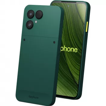 Fairphone (Gen 6) 16 cm (6.31 inch) Dual SIM Android 15 5G USB Type-C 8 GB 256 GB 4415 mAh Žalia