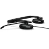 EPOS ADAPT 160 USB II ausinės su laidu, antgalvinės, biurui / skambučių centrui, USB-A, juodos