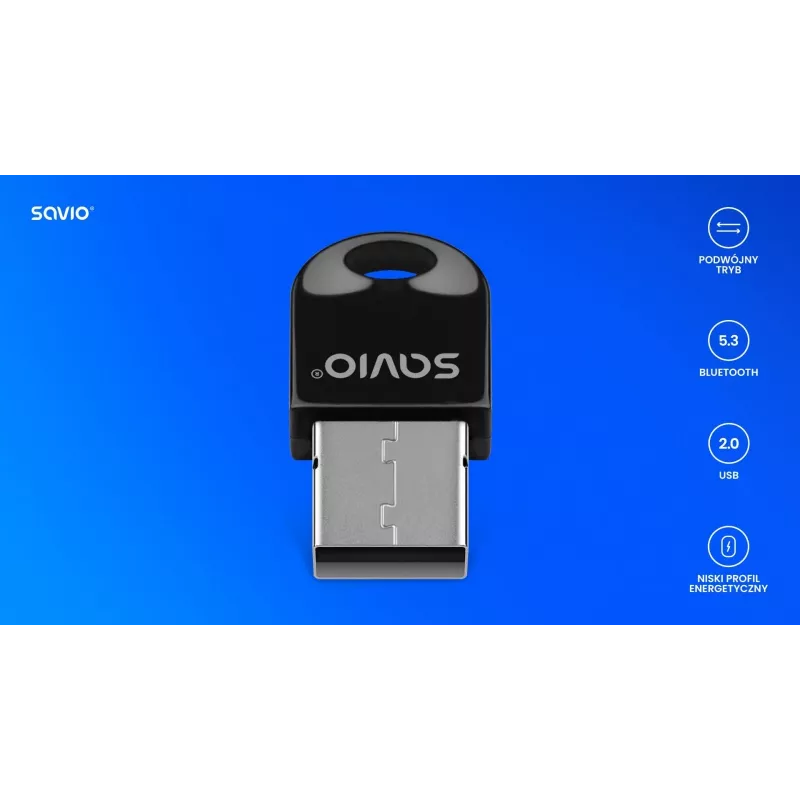 SAVIO BT-050 Bluetooth 5.0 USB adapteris