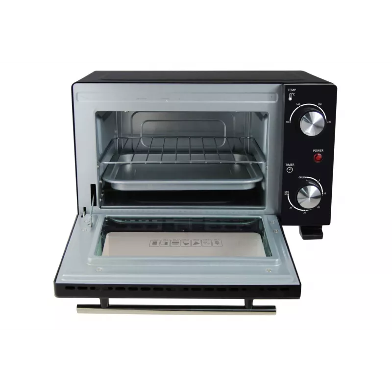 Mini orkaitė ESPERANZA EKO007N, 10 L, 800 W, juoda, max 250°C, mechaninis laikmatis 30 min
