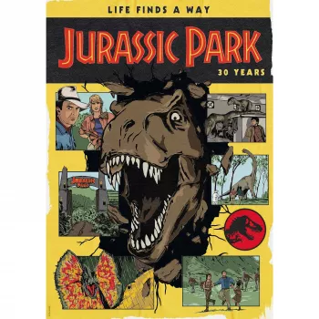 Dėlionė Schmidt Spiele Puzzle Jurassic Park 30 metų 1000 dalių