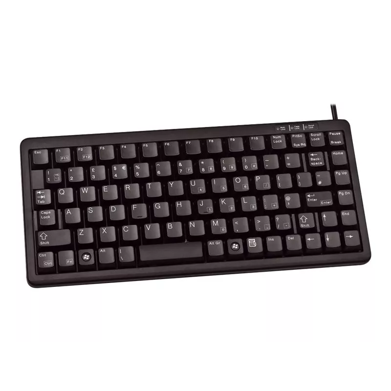 Klaviatūra CHERRY G84-4100 universali USB QWERTY JAV anglų juoda