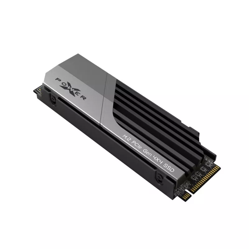 SSD M.2 2 TB Silicon Power XS70 – PCIe 4.0 NVMe, Skaitymas 7300 MB/s, Rašymas 6800 MB/s
