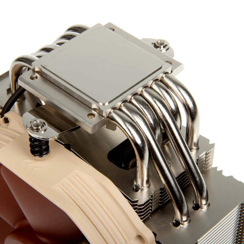 Noctua NH-U14S procesoriaus aušintuvas 12 cm Rudas, Nerūdijantis plienas