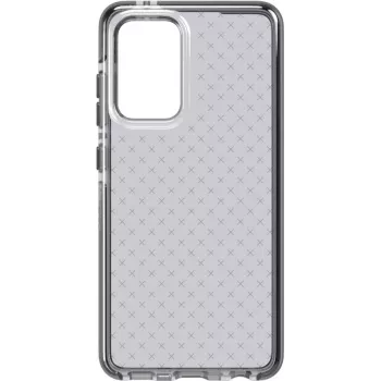 Tech21 Evo Check dėklas Samsung Galaxy S20 FE 5G (6,5 colio) juodas permatomas T21-8649
