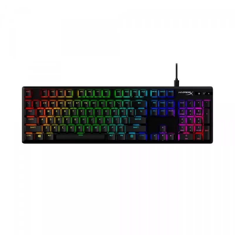 HyperX Alloy Origins PBT HX Red – mechaninė žaidimų klaviatūra