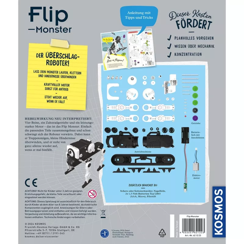 Flip Monster, Eksperimentų rinkinys