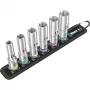Veržliarakčių lizdų rinkinys Wera 05004565001 1/2 inch ilgi lizdai su tekstiliniu diržu