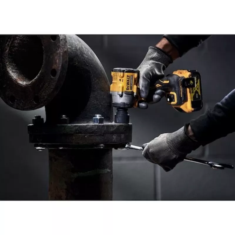 DEWALT 1/2 colio 18V 406Nm smūginis veržliaraktis TTAK žiedas DCF921NT