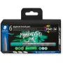 Brush Pen Staedtler Pigment Arts Žali ir Turkio 6 vnt.