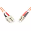DIGITUS LWL jungiamasis laidas LC – SC 3,00 m Daugiamodis Duplex OM2