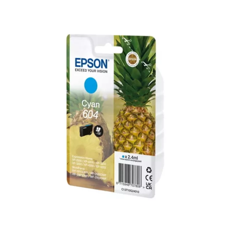 Epson 604 rašalo kasetė 1 vnt. Originalus Standartinis derlius Cian