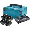 Makita 198091-4 akumuliatoriaus ir įkroviklio rinkinys
