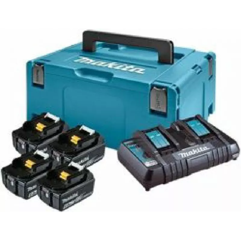 Makita 198091-4 akumuliatoriaus ir įkroviklio rinkinys