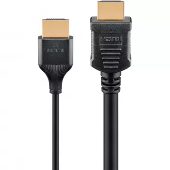 Goobay HDMI laidas 1 m, A tipo kištukas → kištukas, 48 Gbit/s, juodas