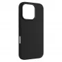 Fiksuotas galinis dangtelis | Apple | iPhone 17 Pro Max | Skystas silikonas | Juoda | MagFlow