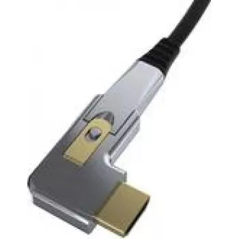 HDMI į DisplayPort aktyvus optinis adapteris Kindermann 4956000 — 20 m