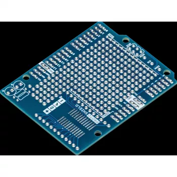 Arduino Prototyping Shield TSX00083, skirta Arduino Uno, su integruota litavimo nereikalaujančia maketavimo plokšte