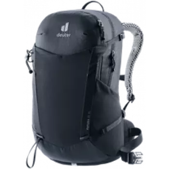Kuprinė DEUTER Futura 21 SL juoda – 21 L moterims pritaikytas kirpimas, ventiliuojama nugaros sistema