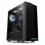 Thermaltake H100 TG MIDI bokštas Juodas