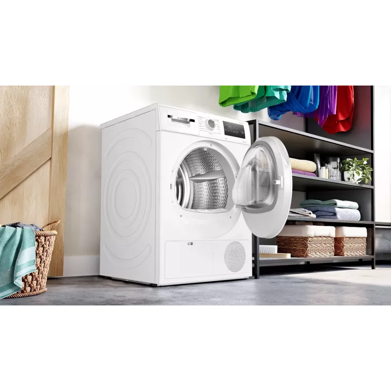 Bosch WTH86277PL Kondensacinis šilumos siurblio džiovintuvas 8 kg Baltas