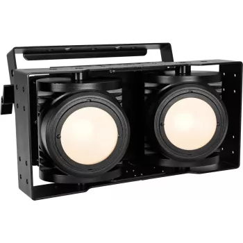 EUROLITE Audience Blinder 2x100W LED COB WW šiltai baltas auditorijos aklintuvas, modelis 41604170
