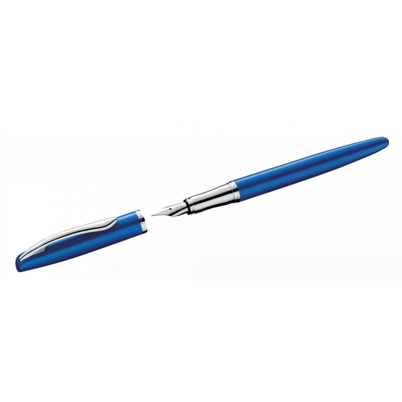 Parker stiliaus rašiklis Pelikan Jazz Noble Elegance P36 kasetinis, mėlynas sidabrinis