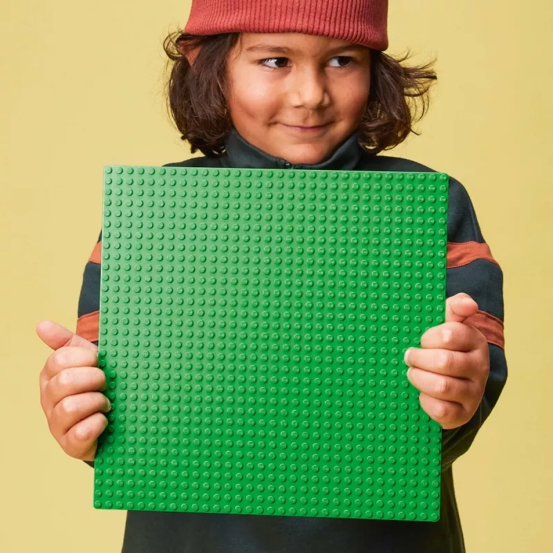 LEGO Classic žalias pagrindas 11023 – 32x32 smeigių kvadratinė statybinė lenta pievelės pagrindui