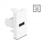 DeLOCK 90911 keystone modulis USB-A lizdas su 5 kontaktų gnybtų bloku