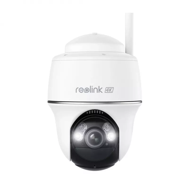 Reolink Argus Series B440 – 4K lauko baterijinė kamera su PTZ, asmens/transporto priemonės/gyvūno aptikimu, spalvotu naktiniu matymu