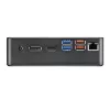 Shuttle XPC Nano PC NC40U5, Intel Core i5-1235U, 1x HDMI, 1x DP, 1x USB-C/DP, 6x USB3.2, 1x 2,5 colio vieta, 2x M.2, 1x LAN, RAID, 24/7 nuolatinis darbas, su VESA ir stovu