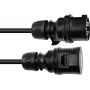 Prailginimo laidas PSSO 16A CEE 5x2,5 mm² 10 m Black Edition
