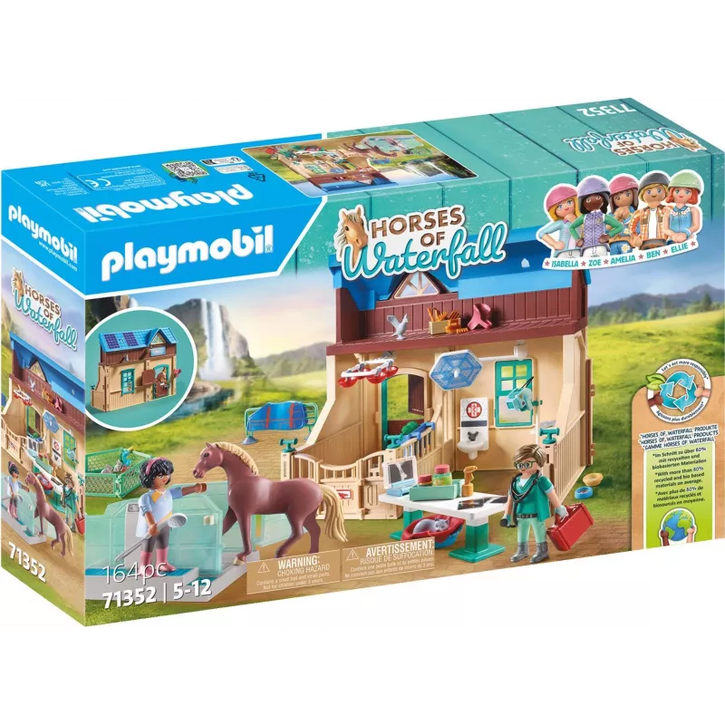 Playmobil Horses of Waterfall – Jojimo terapija ir veterinarinė praktika
