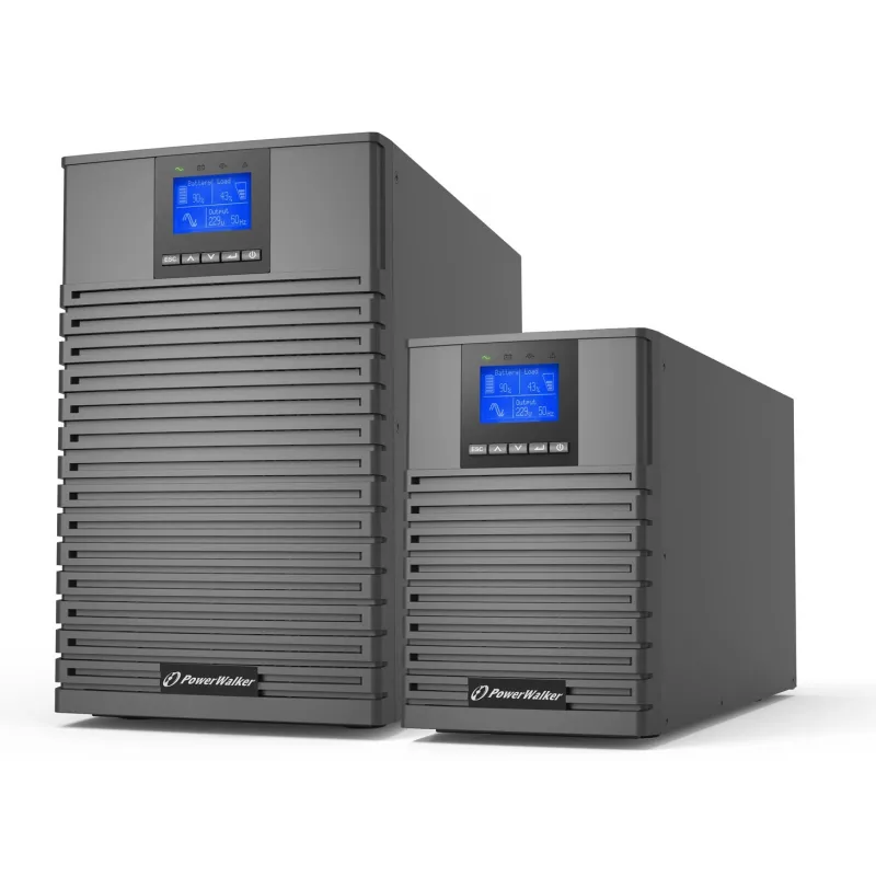 PowerWalker VFI 1000 ICT IoT nepertraukiamo maitinimo šaltinis (UPS) dvigubo keitimo (Online) 1 kVA 1000 W 4x IEC C13 lizdai