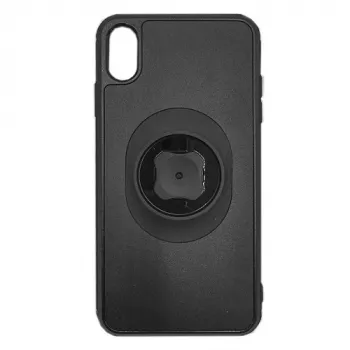 Extra Digital TPU apsauginis dėklas su laikiklio adapteriu Apple iPhone XS Max, juodas (HB390120)