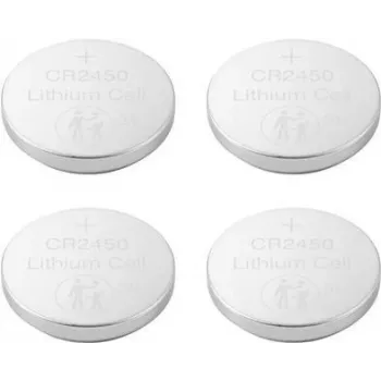 CR2450 baterija monetinė ličio 580 mAh 3 V 4 vnt. (VC-12714160)