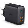 AUKEY PA-D2 mobiliojo įrenginio kroviklis 36W Juodas