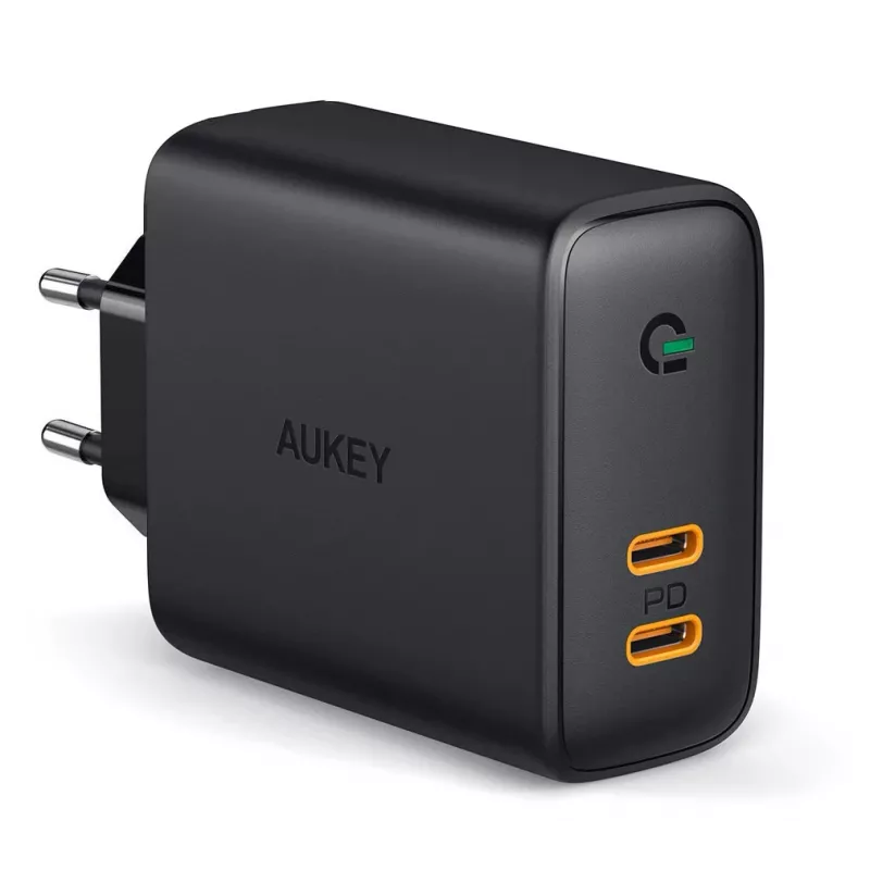 AUKEY PA-D2 mobiliojo įrenginio kroviklis 36W Juodas