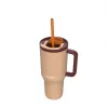 Termopuodis su teleskopiniu šiaudeliu Kambukka Rio Tumbler 950 ml Almond Dream