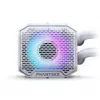 PHANTEKS XT Pro Ultra korpusas su grūdinto stiklo langais, D-RGB + Glacier One 360M25 Gen2 DRGB, 360 mm, komplektas - Baltas