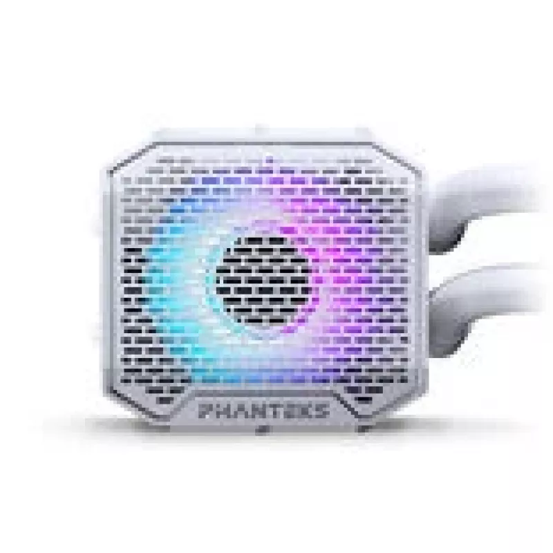 PHANTEKS XT Pro Ultra korpusas su grūdinto stiklo langais, D-RGB + Glacier One 360M25 Gen2 DRGB, 360 mm, komplektas - Baltas