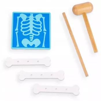 Vaikų medicininis žaidimų rinkinys Extralink Little Doctor Case, 43 dalys