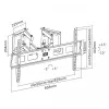 Sbox PLB-1348 TV laikiklis (37-63 col./60kg/800x400)