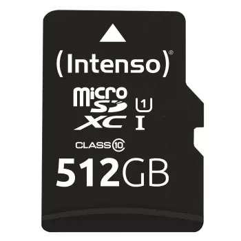 Intenso microSD kortelė UHS-I Premium 512 GB Class 10