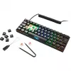 Sharkoon SKILLER SGK50 S4 klaviatūra žaidimams USB QWERTZ vokiška juoda