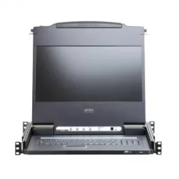 Aten CL6700MW konsolinis monitorius 43,9 cm (17,3 inch) 1920 x 1080 pikselių, metalinis, juodas, 1U