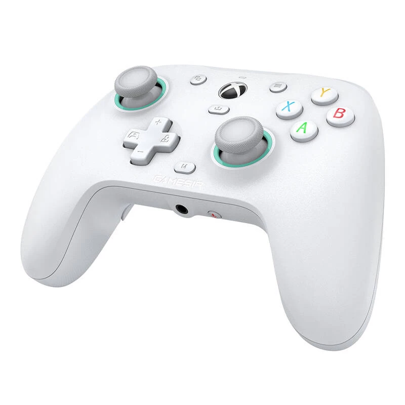 Laidinis žaidimų pultas GameSir G7 SE White, Xbox One / Xbox Series X/S / Windows, USB-C, 3 m laidas, Hall efekt svirtys, keičiamas priekinis skydelis