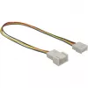 Ventiliatoriaus laidas 4pin DeLOCK 82429