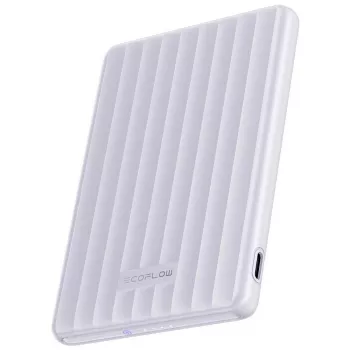 Powerbankas EcoFlow Rapid/Mag Purple, 5000 mAh, nešiojamas USB įkroviklis, 123 g