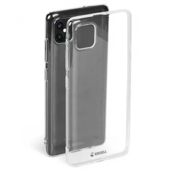 Krusell SoftCover iPhone 12 mini skaidrus apsauginis dėklas